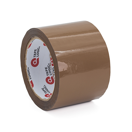 3" x 110 yds. Tan (6 Pack) TAPE LOGIC<span class='afterCapital'><span class='rtm'>®</span></span> #170 Acrylic Tape