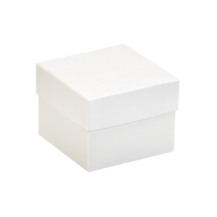 4 x 4 x 3" White Deluxe Gift Box Bottoms