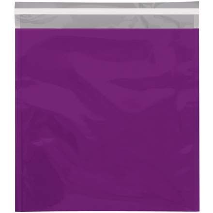 10 <span class='fraction'>3/4</span> x 13" Purple Metallic Glamour Mailers
