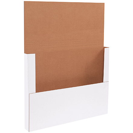 24 x 18 x 2" White Easy-Fold Mailers