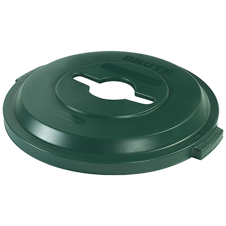 Rubbermaid<span class='rtm'>®</span> Brute<span class='rtm'>®</span> Recycling Container Single Stream Lid - 32 Gallon, Green